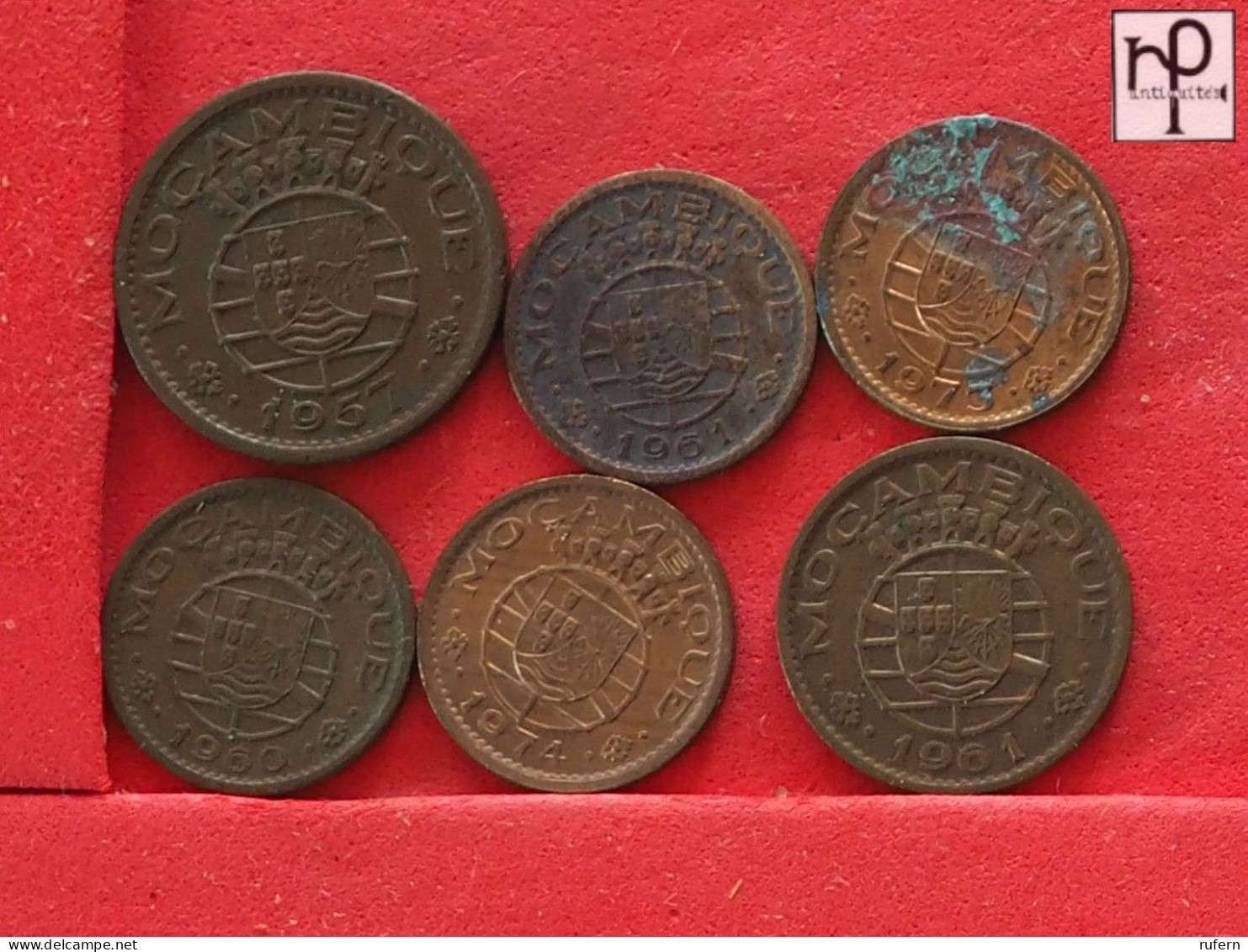 MOZAMBIQUE  - LOT - 6 COINS - 2 SCANS  - (Nº58129) - Mezclas - Monedas