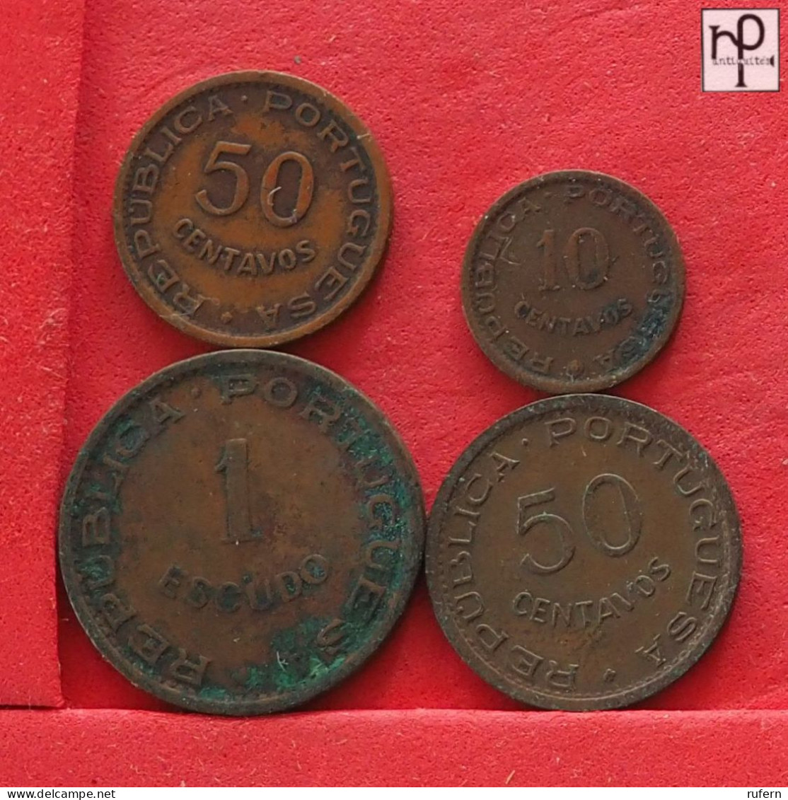 SÃO TOMÉ E PRINCIPE  - LOT - 4 COINS - 2 SCANS  - (Nº58131) - Kiloware - Münzen