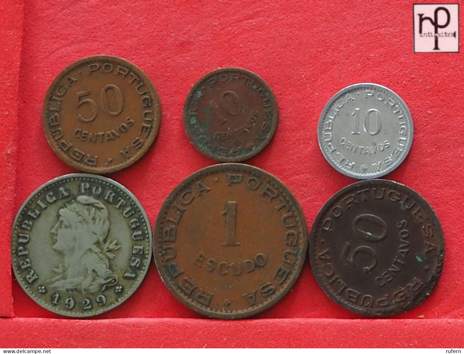 SÃO TOMÉ E PRINCIPE  - LOT - 6 COINS - 2 SCANS  - (Nº58132) - Kilowaar - Munten