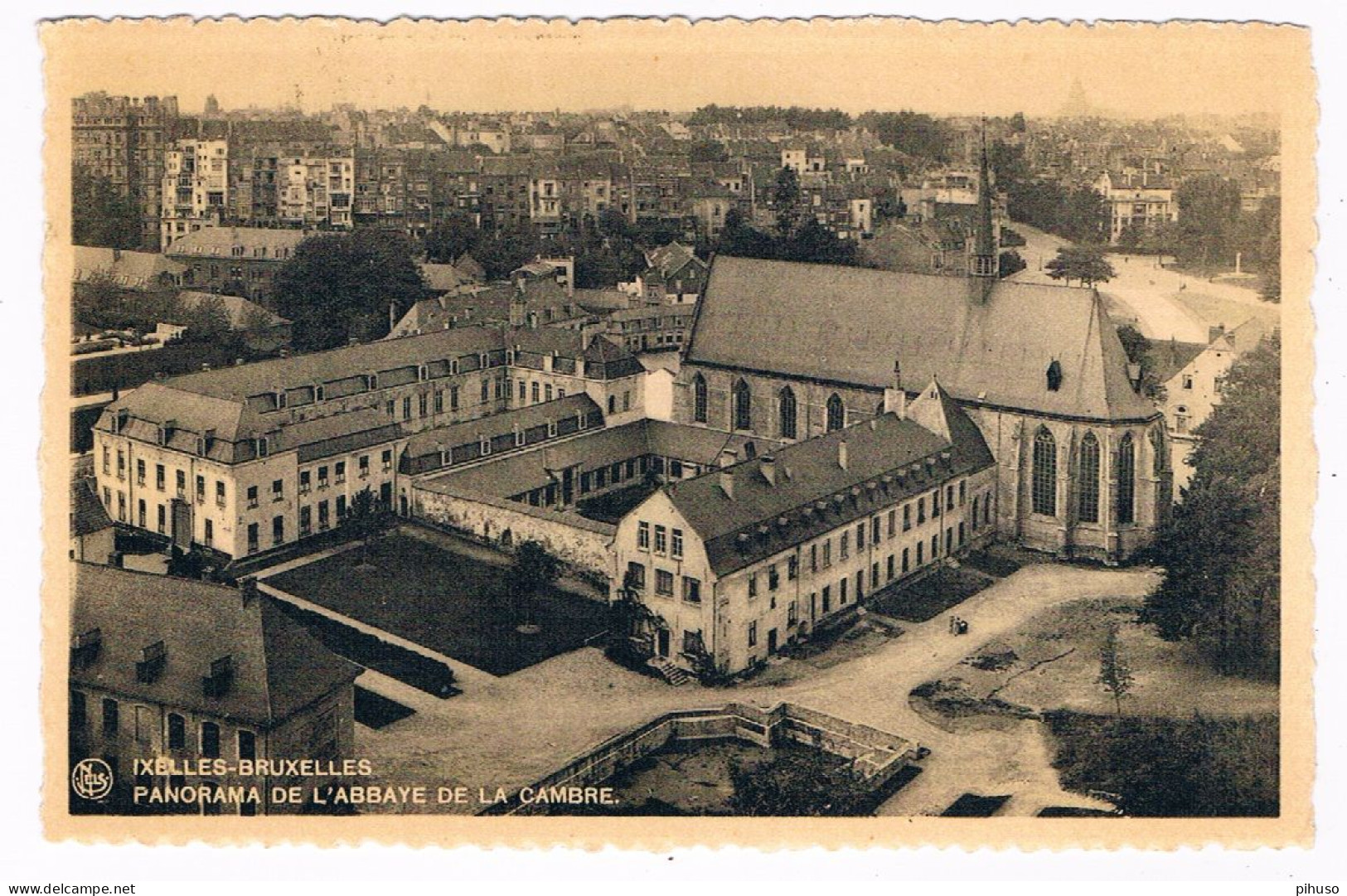 B-9951  IXELLES-BRUSSELEX : Panorama De L'Abbaye De La Cambre - Elsene - Ixelles