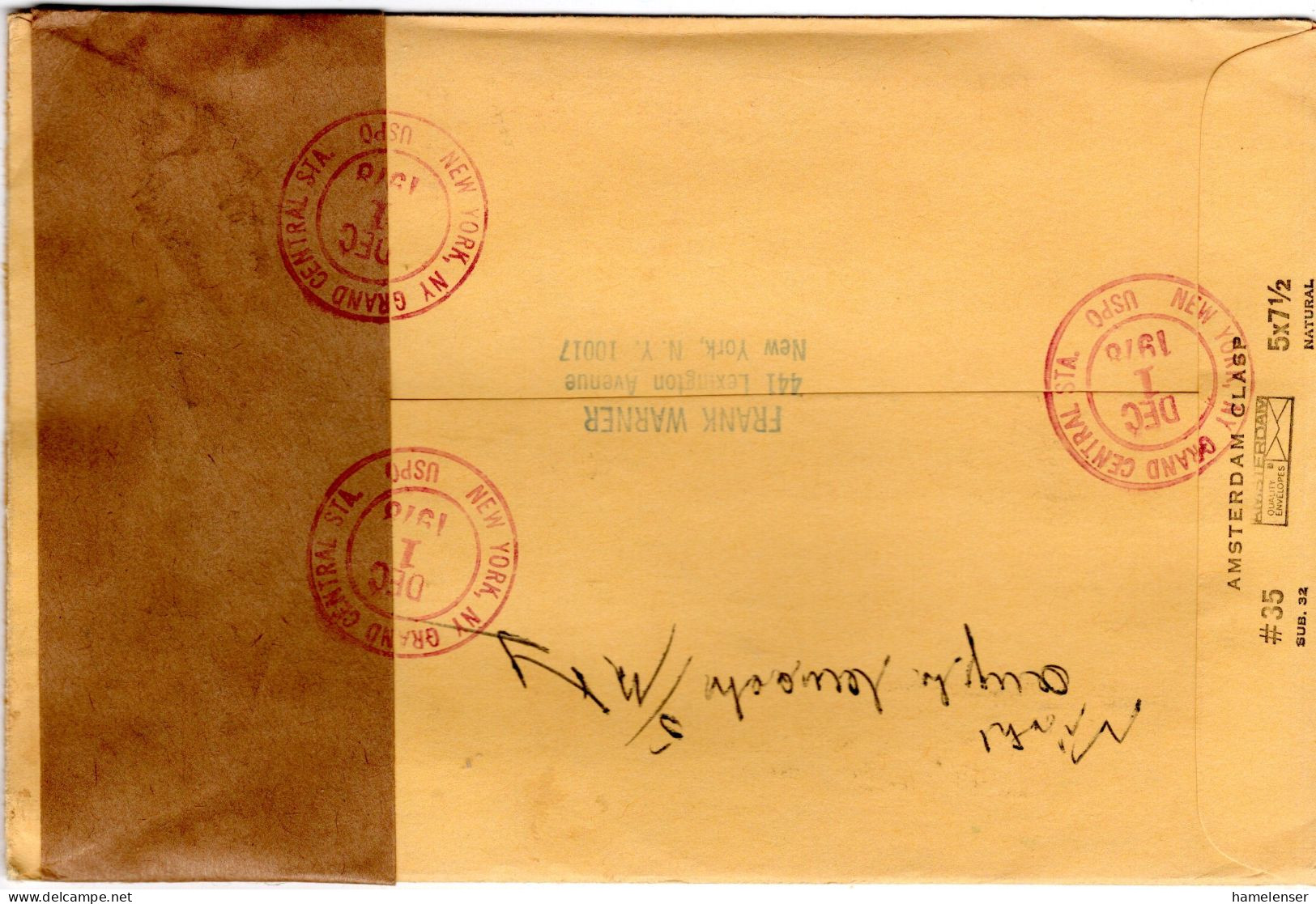 74947 - USA - 1978 - $2 Lampe MiF A R-LpBf NEW YORK -> Westdeutschland - Covers & Documents