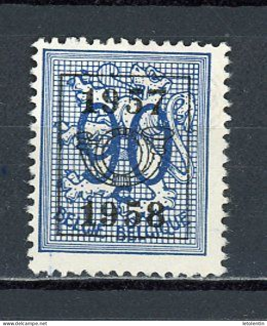 BELGIQUE:  1957-1958 PREO N° Yvert 342 (*) - Typos 1951-80 (Chiffre Sur Lion)