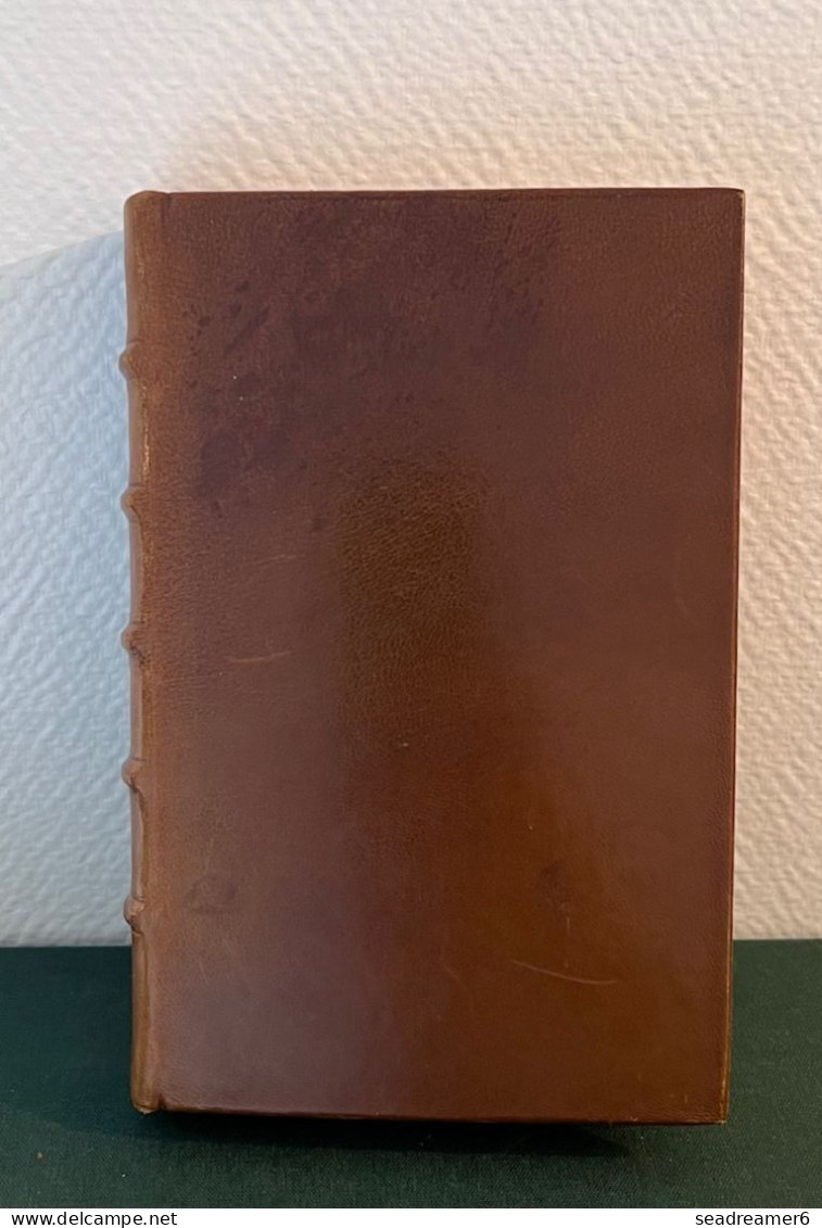 LIVRE RARE Cuir 1837 " LIVRE DE POSTE OU ETAT GENERAL DES POSTES AUX CHEVAUX DU ROYAUME DE FRANCE " EX COLLECTION BAUDOT - Filatelia E Historia De Correos