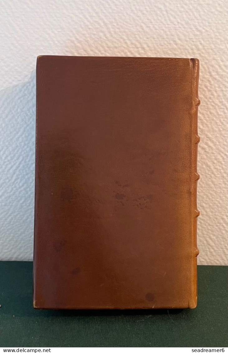 LIVRE RARE Cuir 1837 " LIVRE DE POSTE OU ETAT GENERAL DES POSTES AUX CHEVAUX DU ROYAUME DE FRANCE " EX COLLECTION BAUDOT - Filatelie En Postgeschiedenis