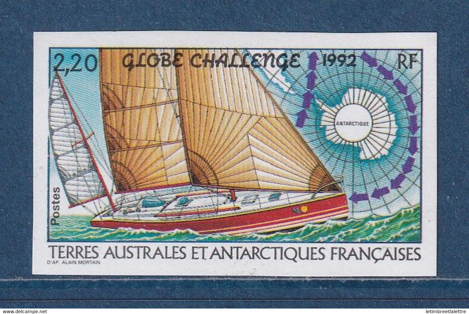 TAAF - Non Dentelé - YT ND N° 165 ** - Neuf Sans Charnière - 1992 - Imperforates, Proofs & Errors