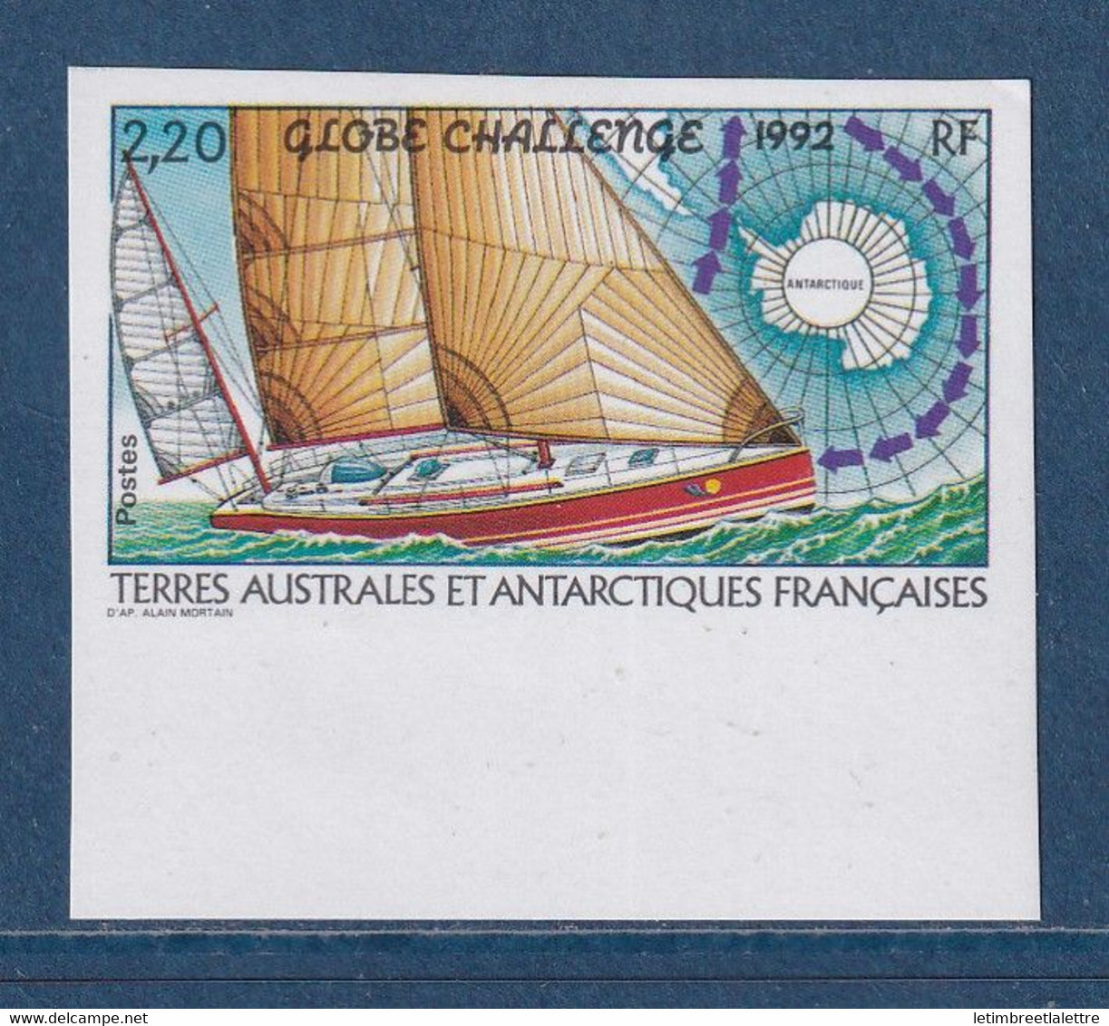 TAAF - Non Dentelé - YT ND N° 165 ** - Neuf Sans Charnière - 1992 - Imperforates, Proofs & Errors