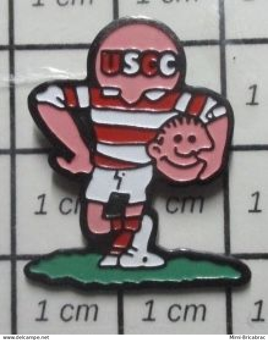 1317 Pin's Pins / Beau Et Rare /  SPORTS / RUGBY CLUB USCC - Rugby