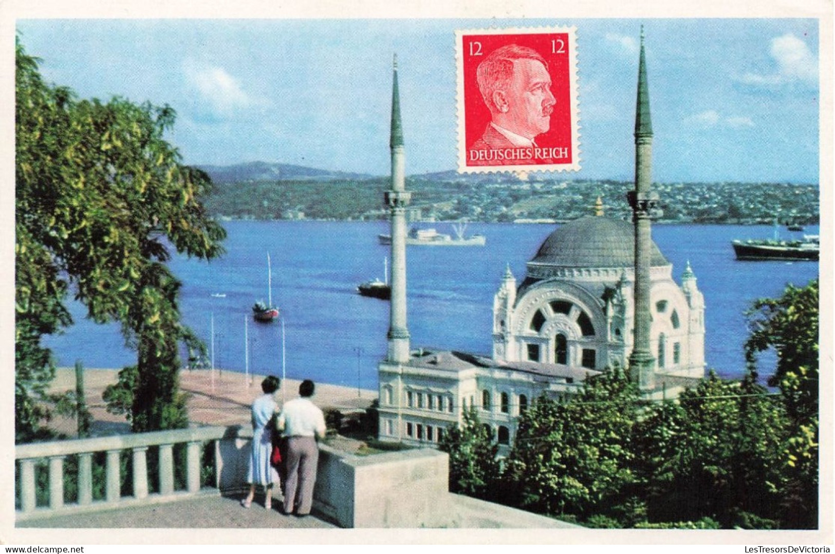 TURQUIE - Dolmarbahce Camij - Dolmahahçe Mosque - Instanbul - Carte Postale - Turquie