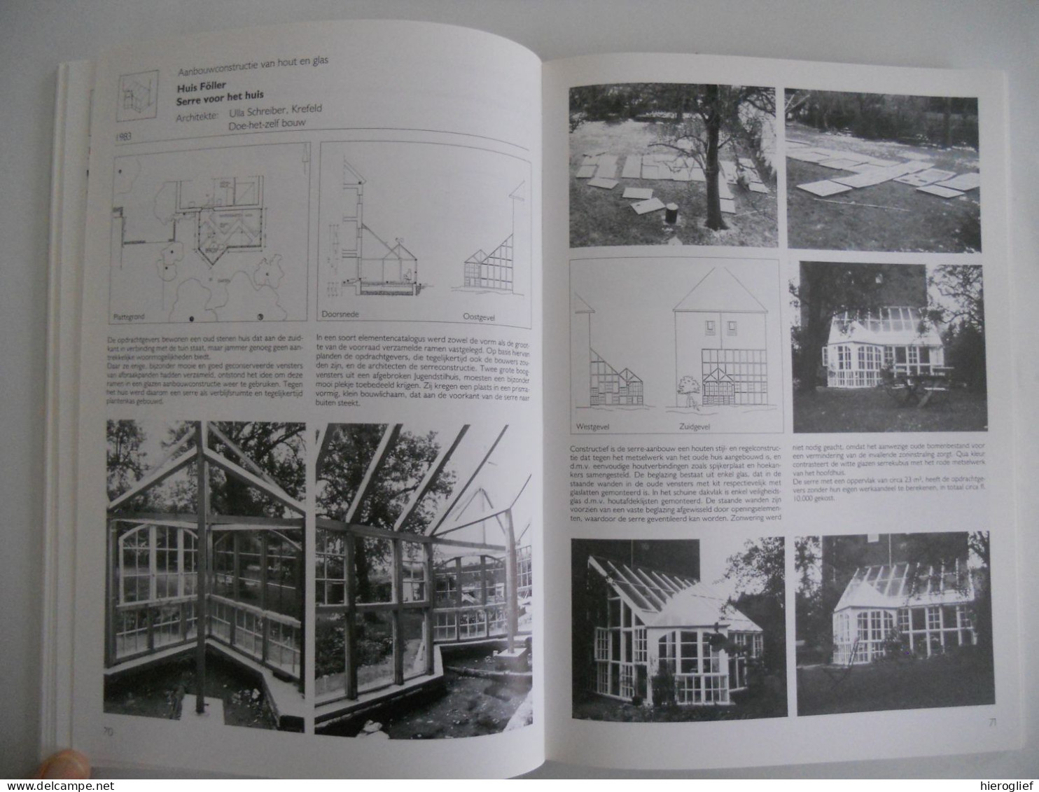 GLAS ARCHITECTUUR ontwerp en constructie principes uitbouw in glas door H Hafer & E Böhmer wintertuin veranda architect