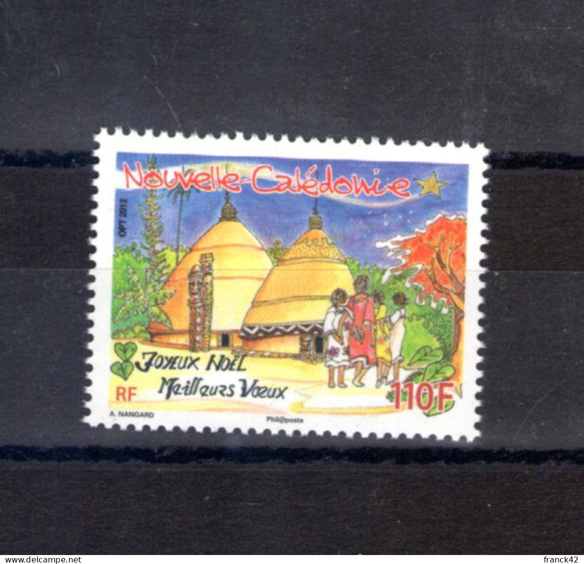 Nouvelle Caledonie. Noël. 2012 - Unused Stamps