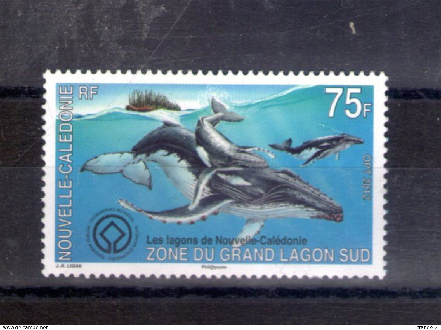 Nouvelle Caledonie. Le Grand Lagon Sud.  2012 - Unused Stamps
