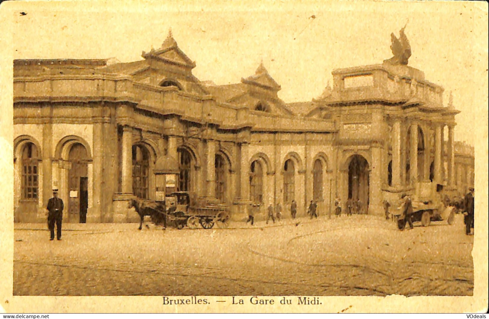 Belgique - Brussel -  Bruxelles - La Gare Du Midi - Chemins De Fer, Gares