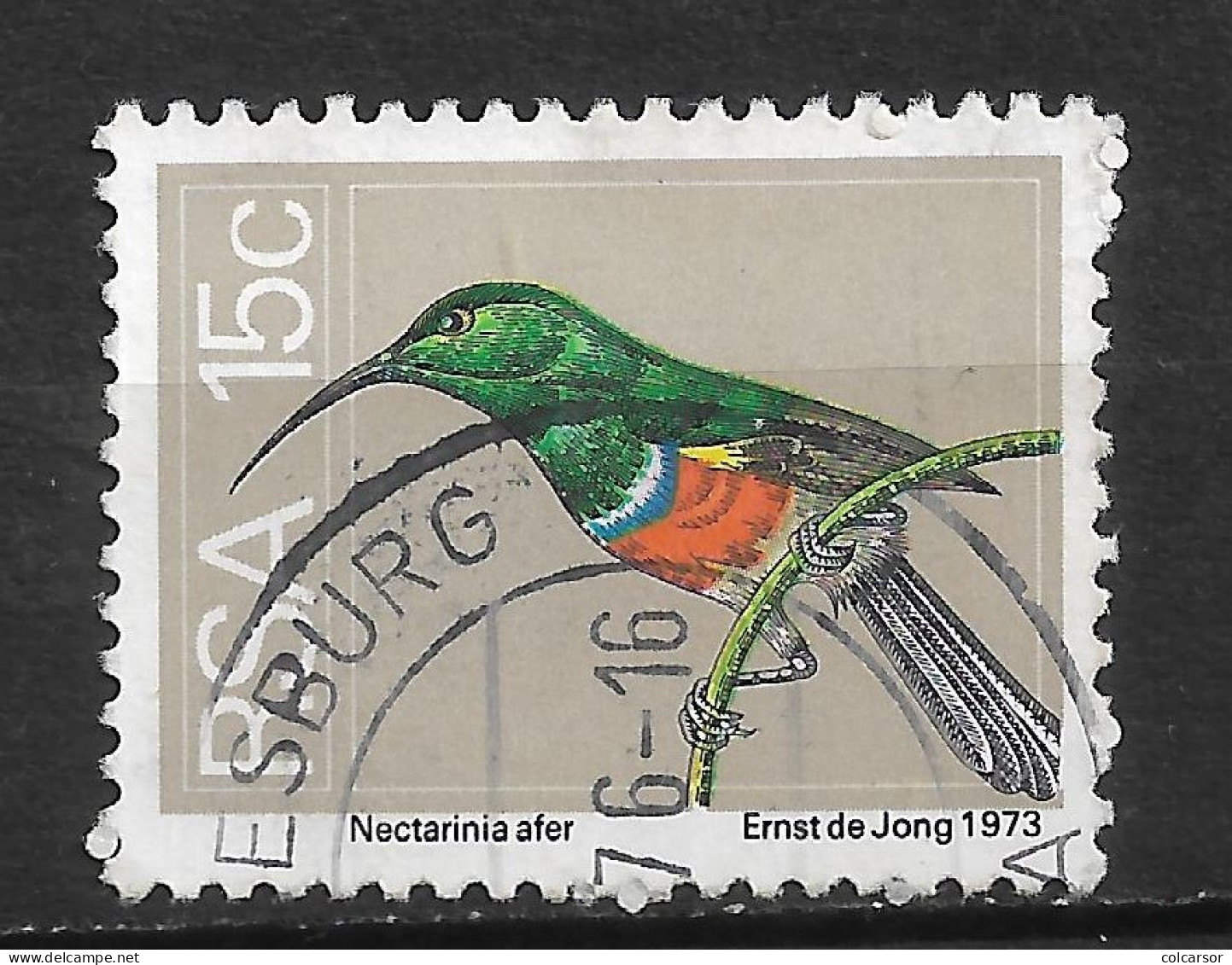 AFRIQUE DU SUD N°  369 " OISEAUX " - Used Stamps