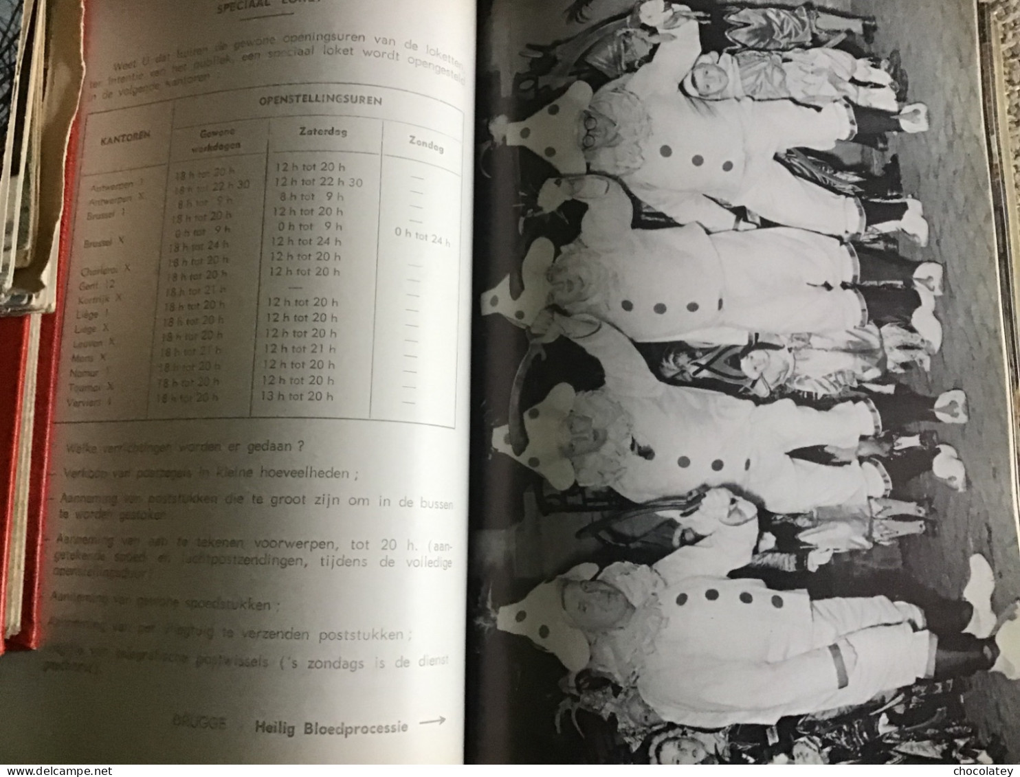 Agenda Post 1966 Ptt RTT Ham Sur Heure Brussel Veurne Brugge Stavelot Rutten - Sachbücher