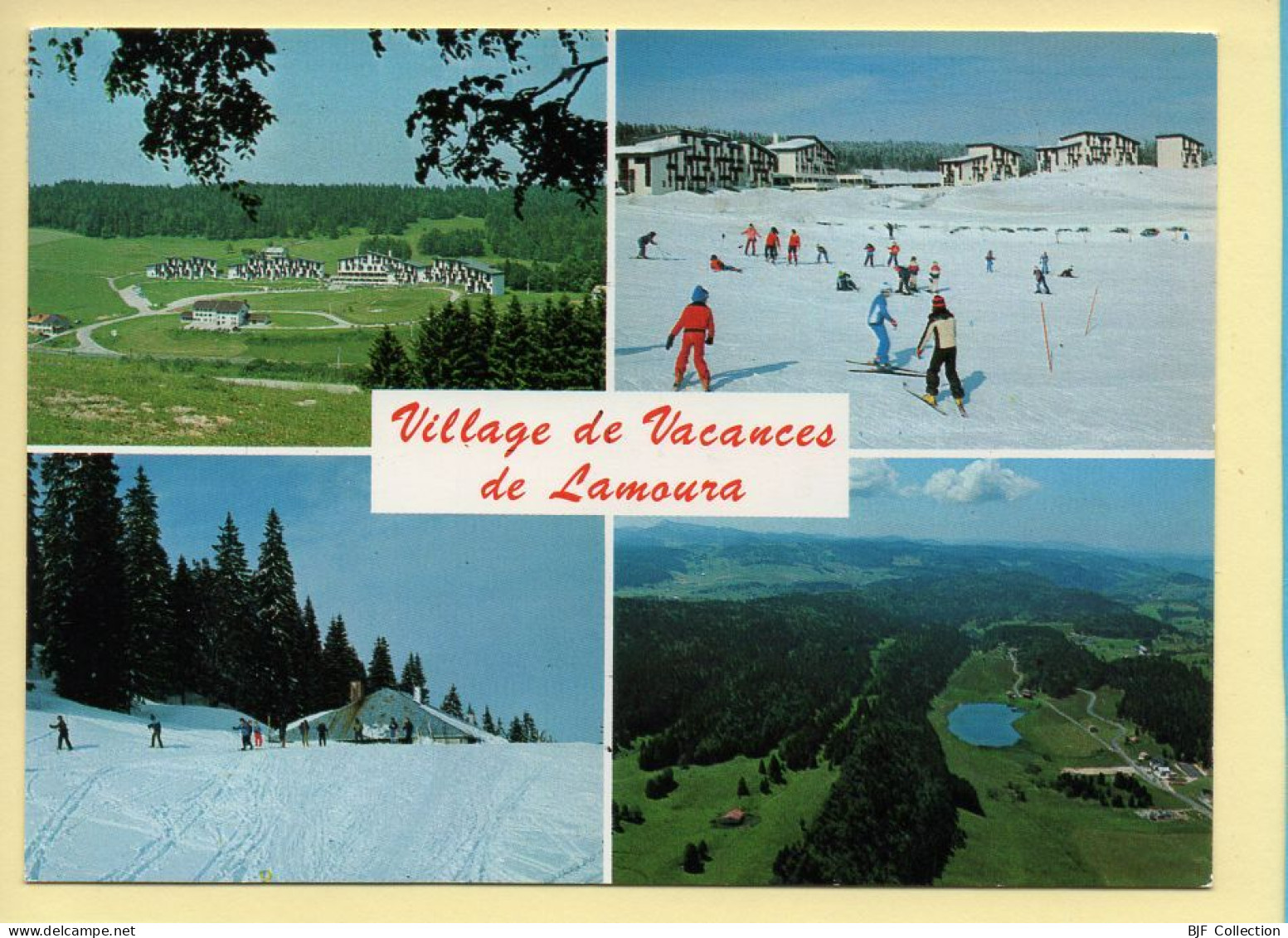 39. LAMOURA / SEPMONCEL – Village De Vacances – La Combe Du Lac – Multivues (animée) (voir Scan Recto/verso) - Septmoncel