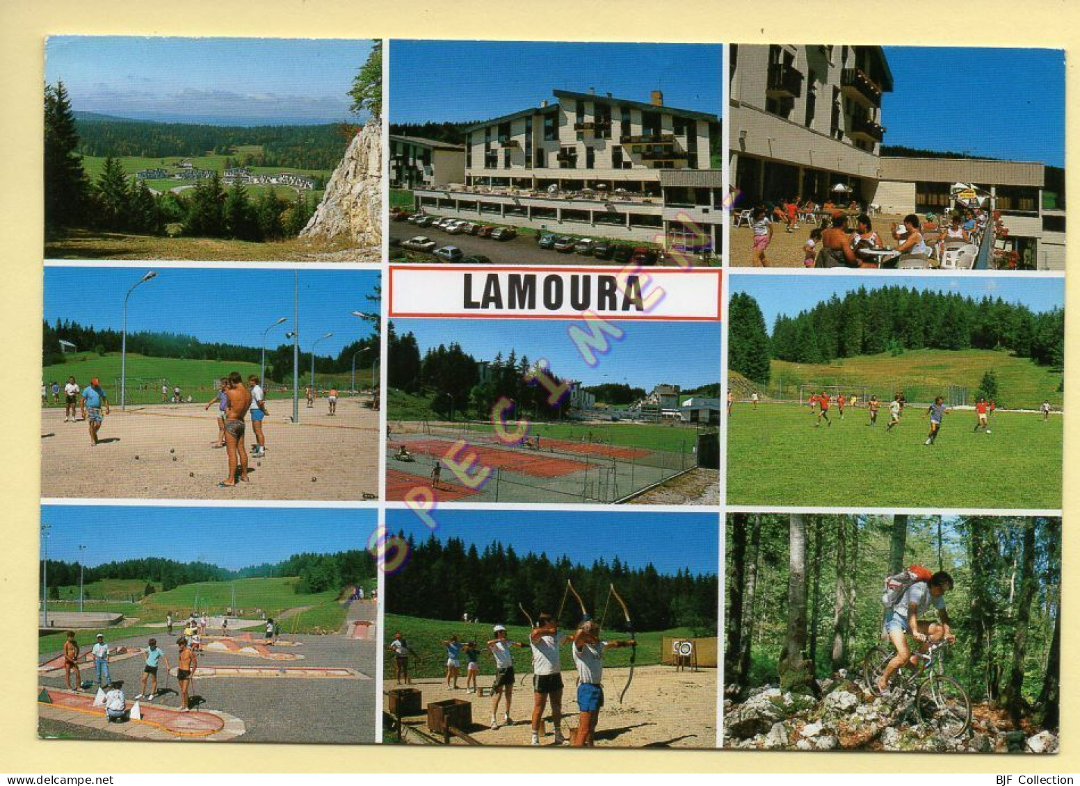 39. LAMOURA – Les Activités Au Village – Multivues (animée) (voir Scan Recto/verso) - Septmoncel