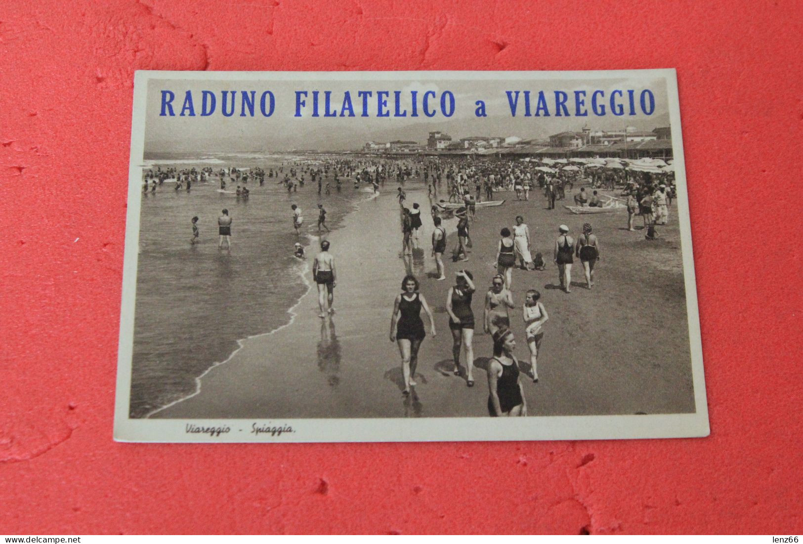 Viareggio Cartolina Per Raduno Filatelico 1941 PNF - Viareggio