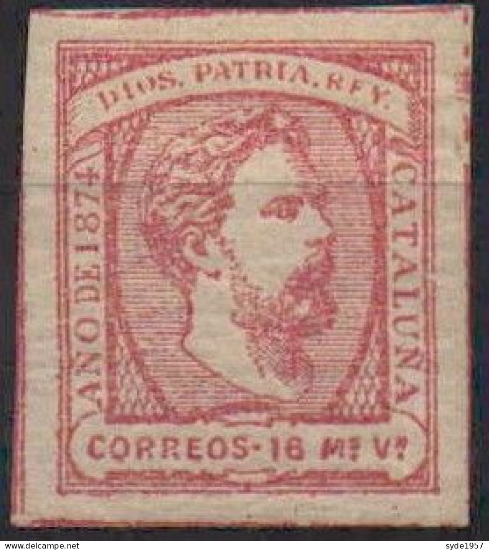 1874  Carlos VII, Y&T Yvert: C 5 - Nuevos