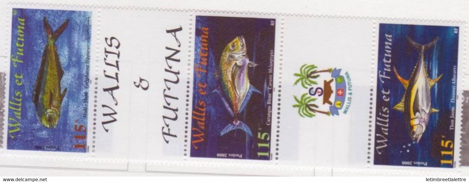 Wallis Et Futuna - YT N° 543 à 545 ** - Neuf Sans Charnière - 2000 - Neufs