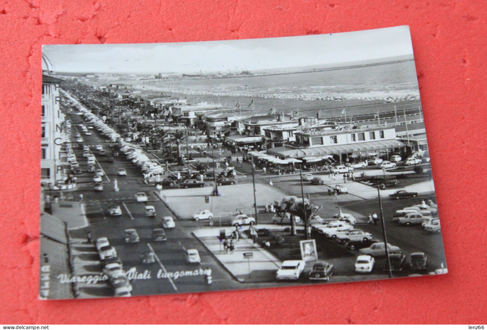 Viareggio I Viali Sul Littorale + Auto Anche VW Kafer Beetle 1968 - Viareggio