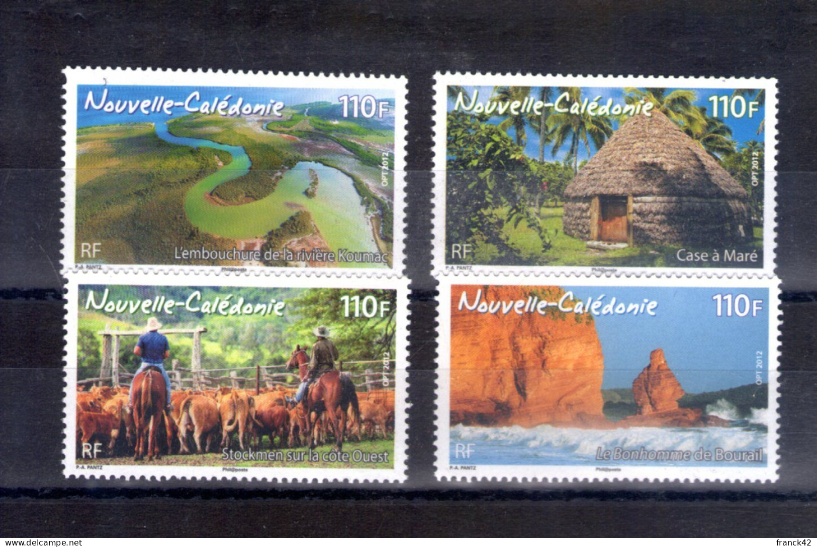 Nouvelle Caledonie. Paysages Et Animaux.  2012 - Unused Stamps