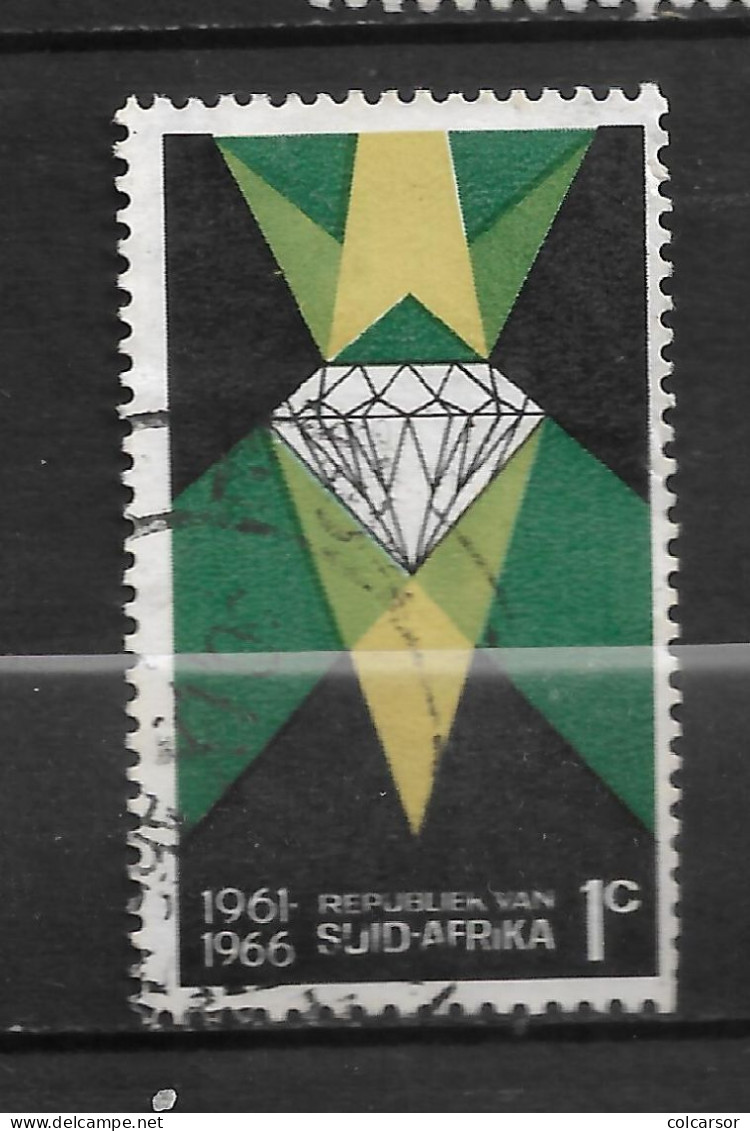 AFRIQUE DU SUD N° 298 " DIAMANT " - Usados