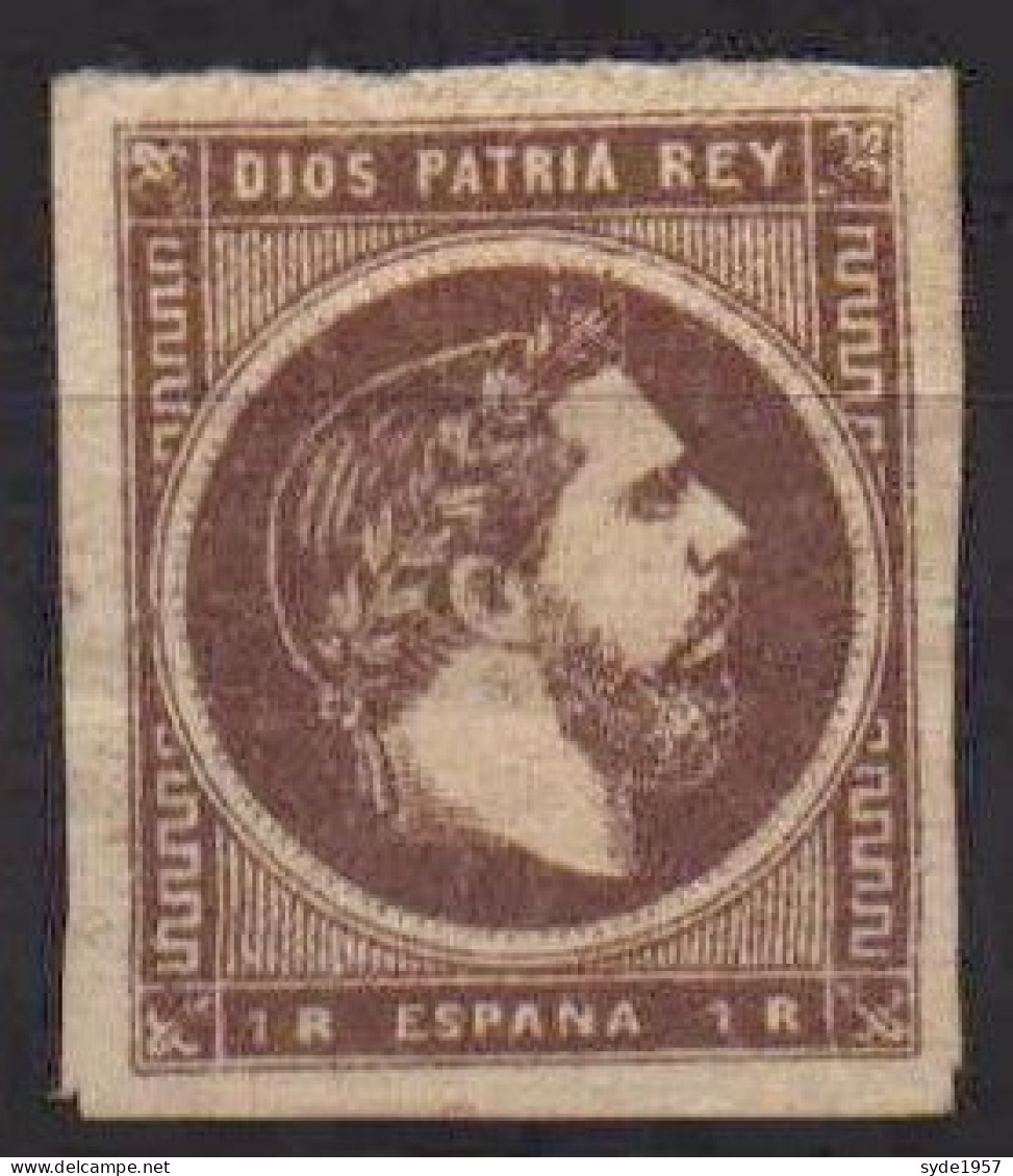 ESPAÑA 1875 CARLOS VII Y&T C4 - Unused Stamps