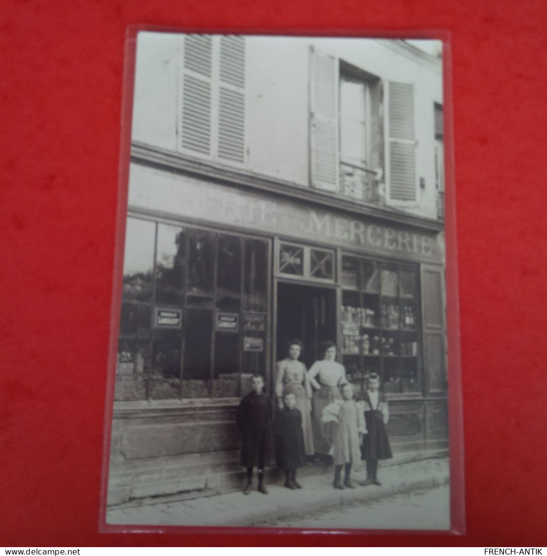 CARTE PHOTO EPICERIE MERCERIE LIEU A IDENTIFIER - Da Identificare