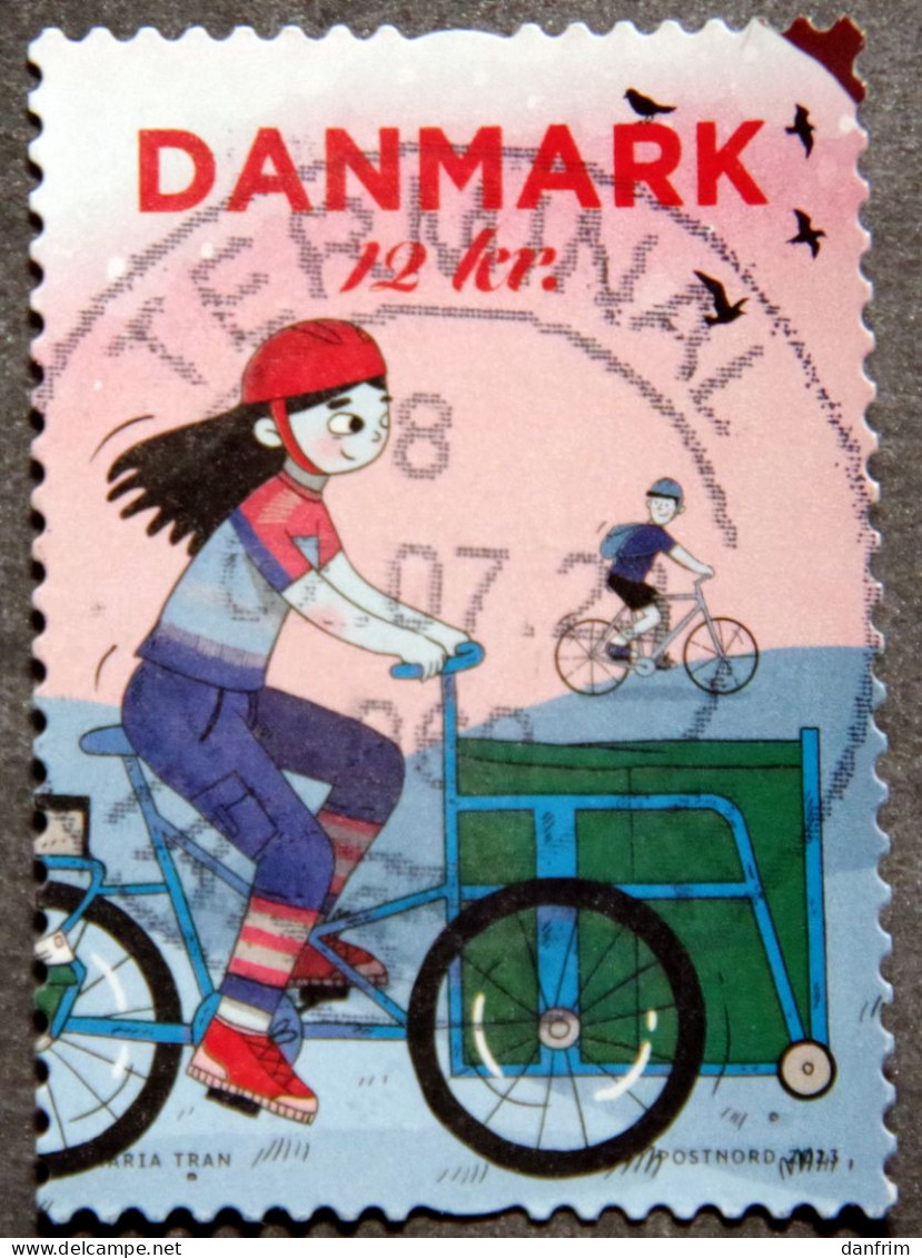 Denmark 2023  Cycling  Minr.    (lot K 376 ) - Used Stamps