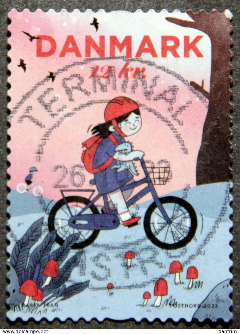 Denmark 2023  Cycling  Minr.    (lot K 378 ) - Used Stamps