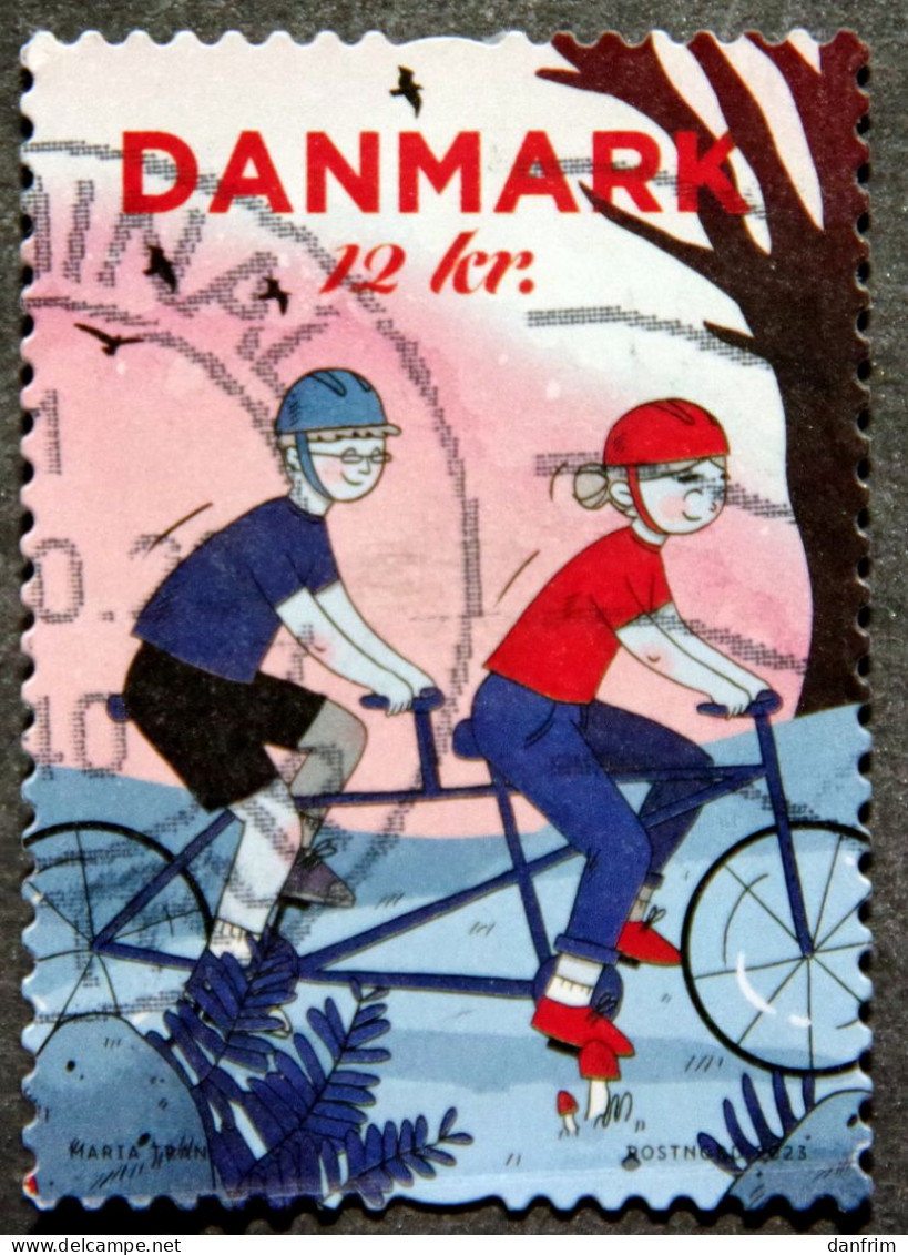 Denmark 2023  Cycling  Minr.    (lot K 382 ) - Used Stamps