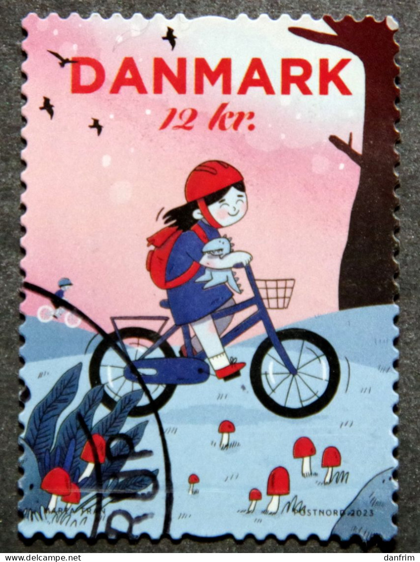 Denmark 2023  Cycling  Minr.    (lot K 392 ) - Used Stamps