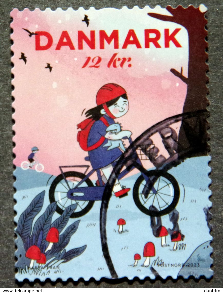 Denmark 2023  Cycling  Minr.    (lot K 393 ) - Used Stamps