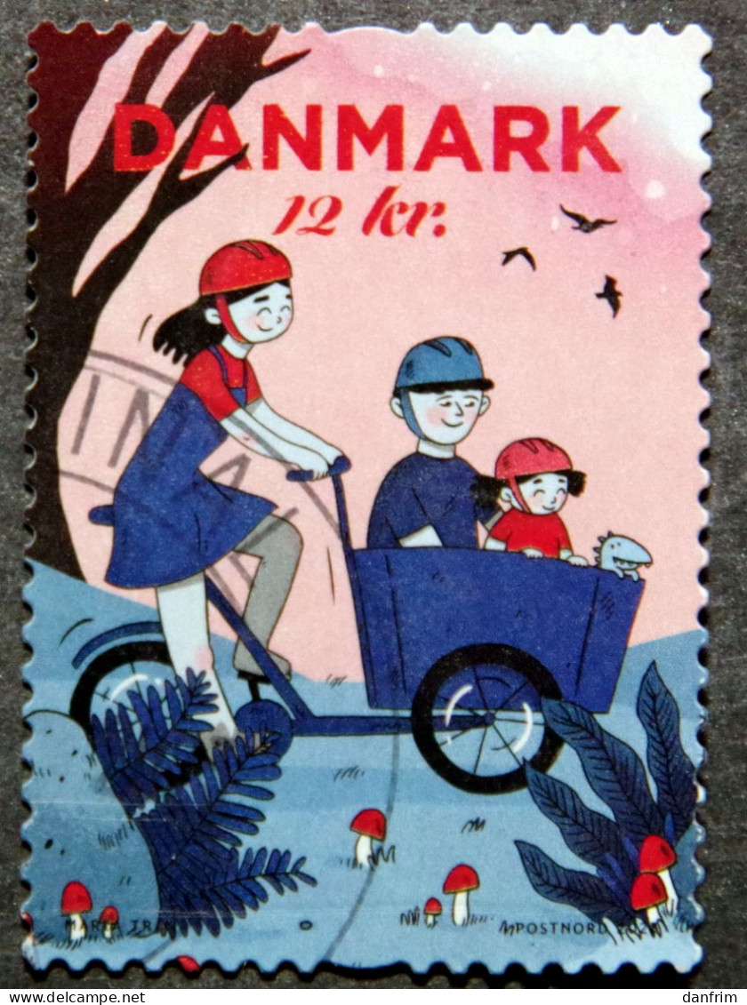 Denmark 2023  Cycling  Minr.    (lot K 395 ) - Used Stamps