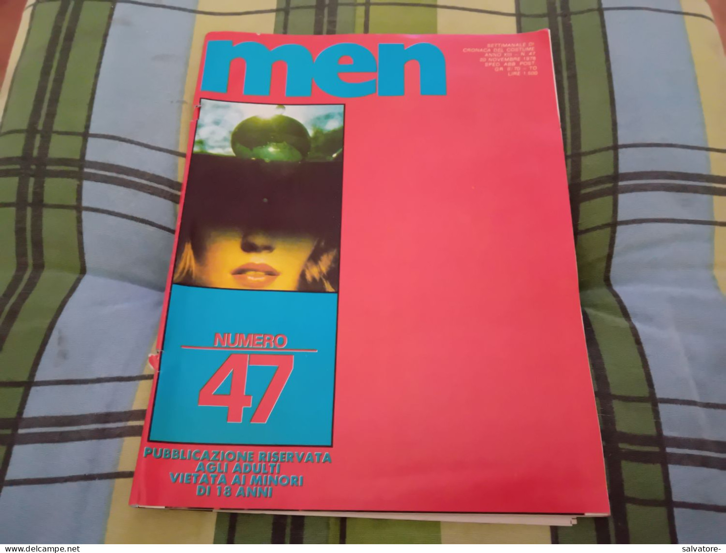 RIVISTA MEN NUMERO 47- 20 NOVEMBRE 1978 - Cine