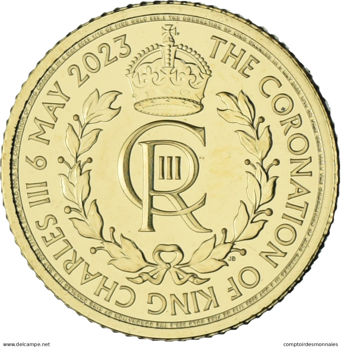 Grande-Bretagne, 10 Pounds, 1/10 Oz, Coronation Of King Charles III, 2023 - Maundy Sets  & Conmemorativas