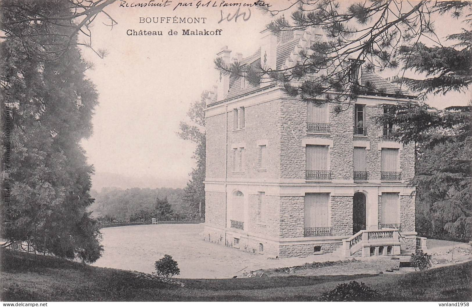 BOUFFEMONT-château De Malakoff - Bouffémont