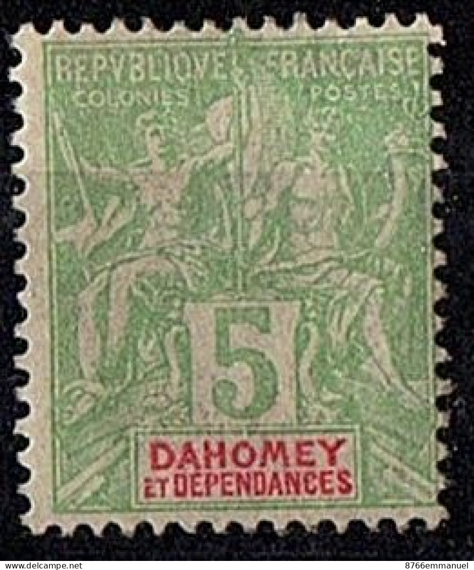 DAHOMEY N°9 N* - Unused Stamps