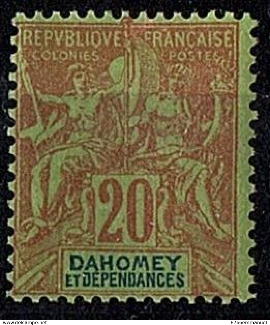 DAHOMEY N°10 N* - Unused Stamps