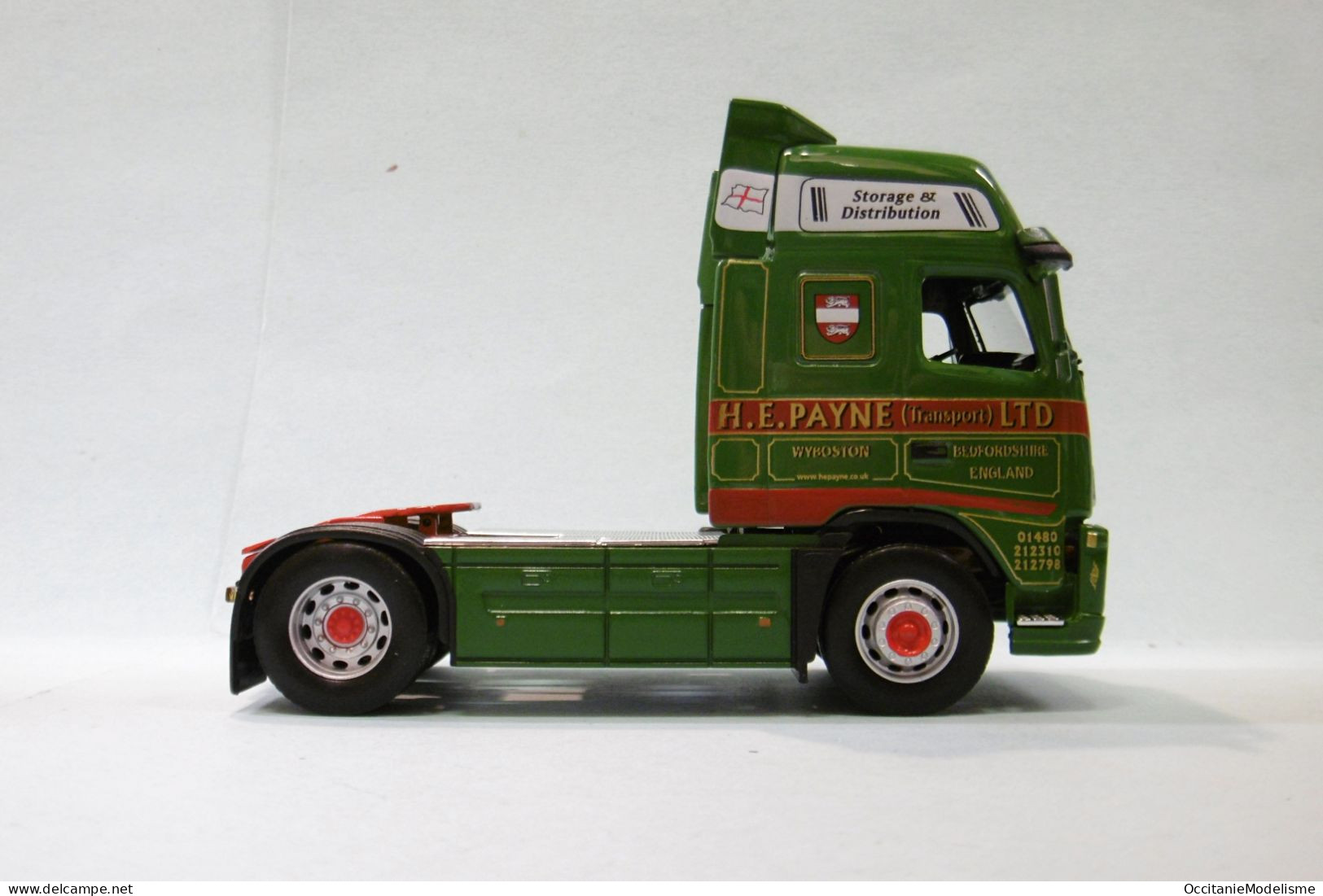 Cararama - Camion VOLVO FH12 Transport PAYNE Réf. 569T NBO Neuf 1/50 - Autocarri, Autobus E Costruzione