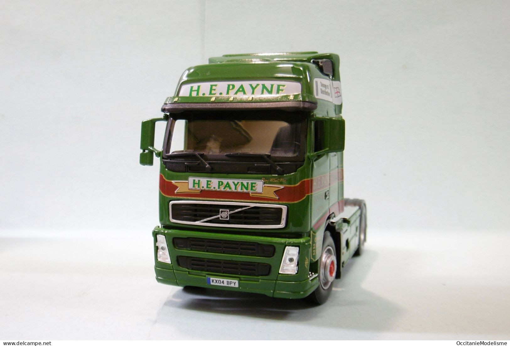 Cararama - Camion VOLVO FH12 Transport PAYNE Réf. 569T NBO Neuf 1/50 - LKW, Busse, Baufahrzeuge