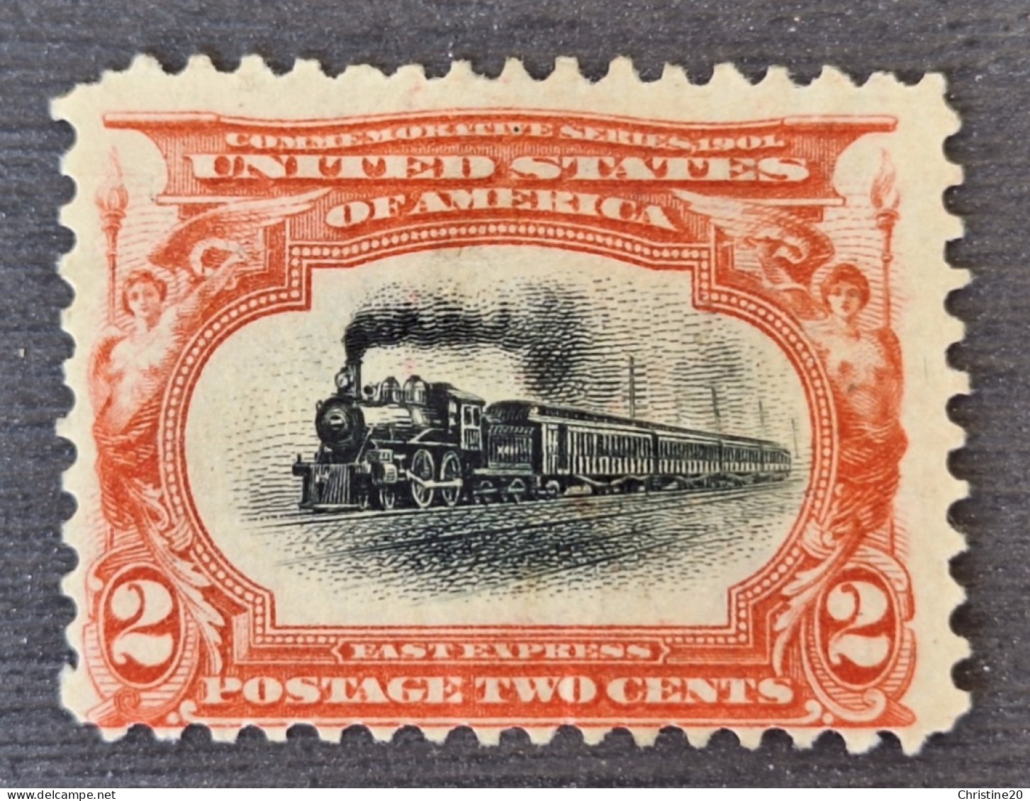 Etats-Unis 1901 N°139  (*) B/TB Cote 20€ - Nuovi