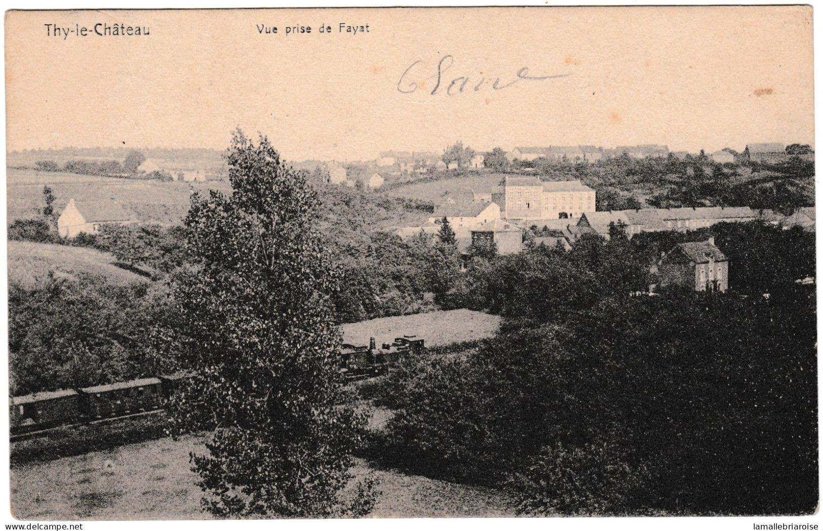 Belgique, Thy Le Chateau, Vue Prise De Fayat - Walcourt