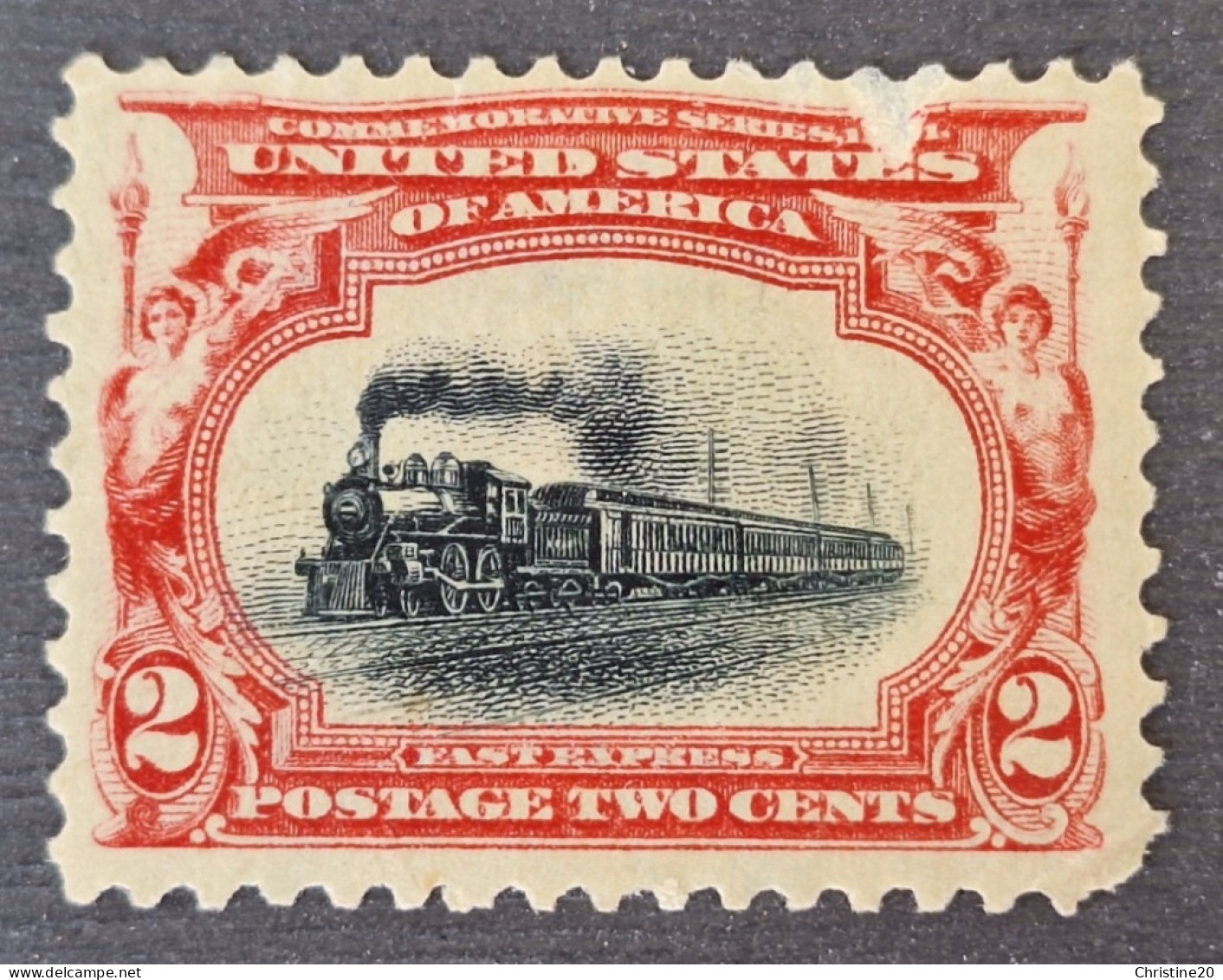 Etats-Unis 1901 N°139 Petit Défaut * Cote 20€ - Nuevos