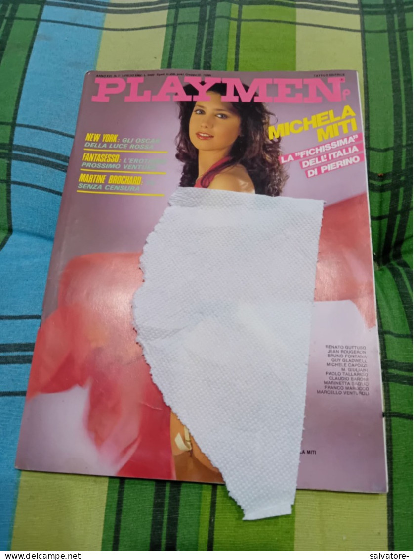 RIVISTA PLAYMEN -MICHELA MITI- LUGLIO 198 - Kino