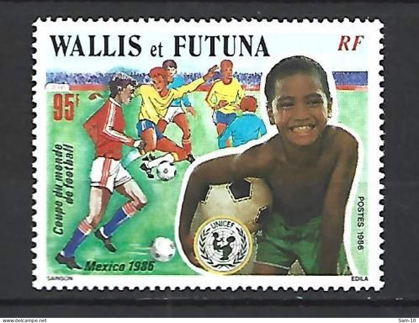 Timbre De Wallis & Futuna Neuf *  N 343 - Neufs