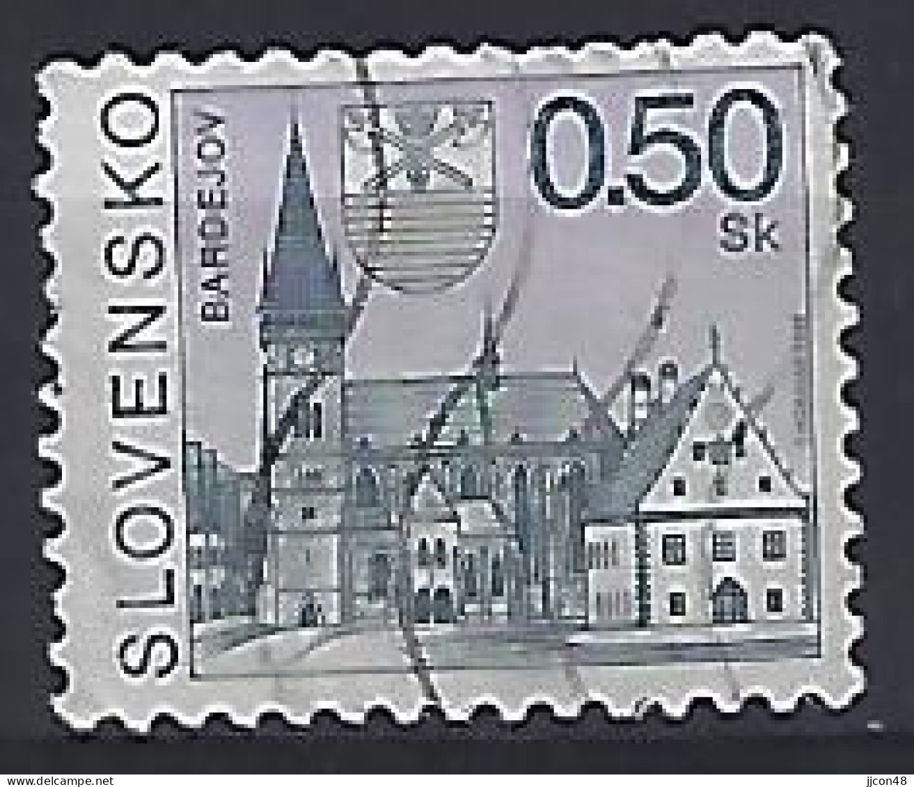 Slovakia 2000  Cities; Bardejov (o) Mi.363 - Usati