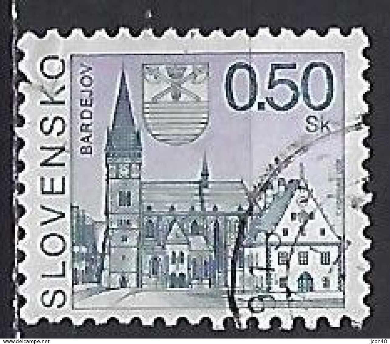 Slovakia 2000  Cities; Bardejov (o) Mi.363 - Gebraucht