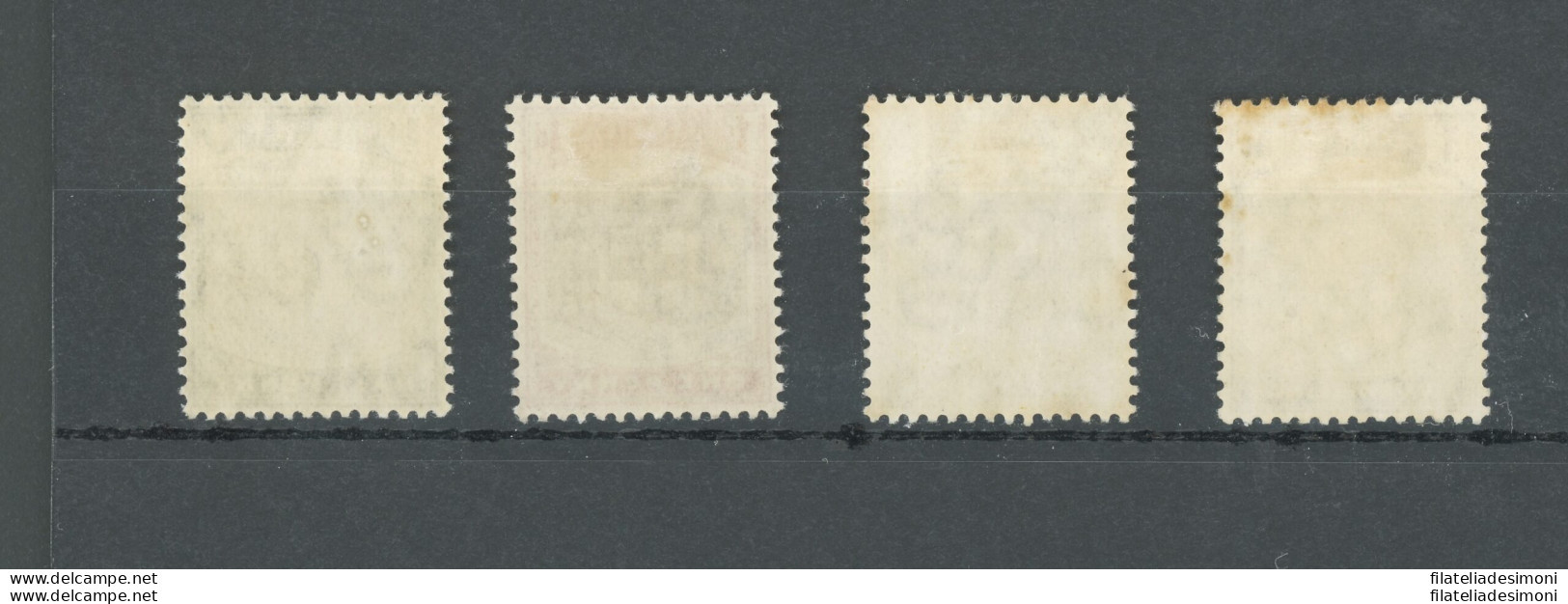 1905-11 JAMAICA - Stanley Gibbons N. 37- 39 - 43 - 45 - Watermark Mult Crown CA - MH* - Sonstige & Ohne Zuordnung