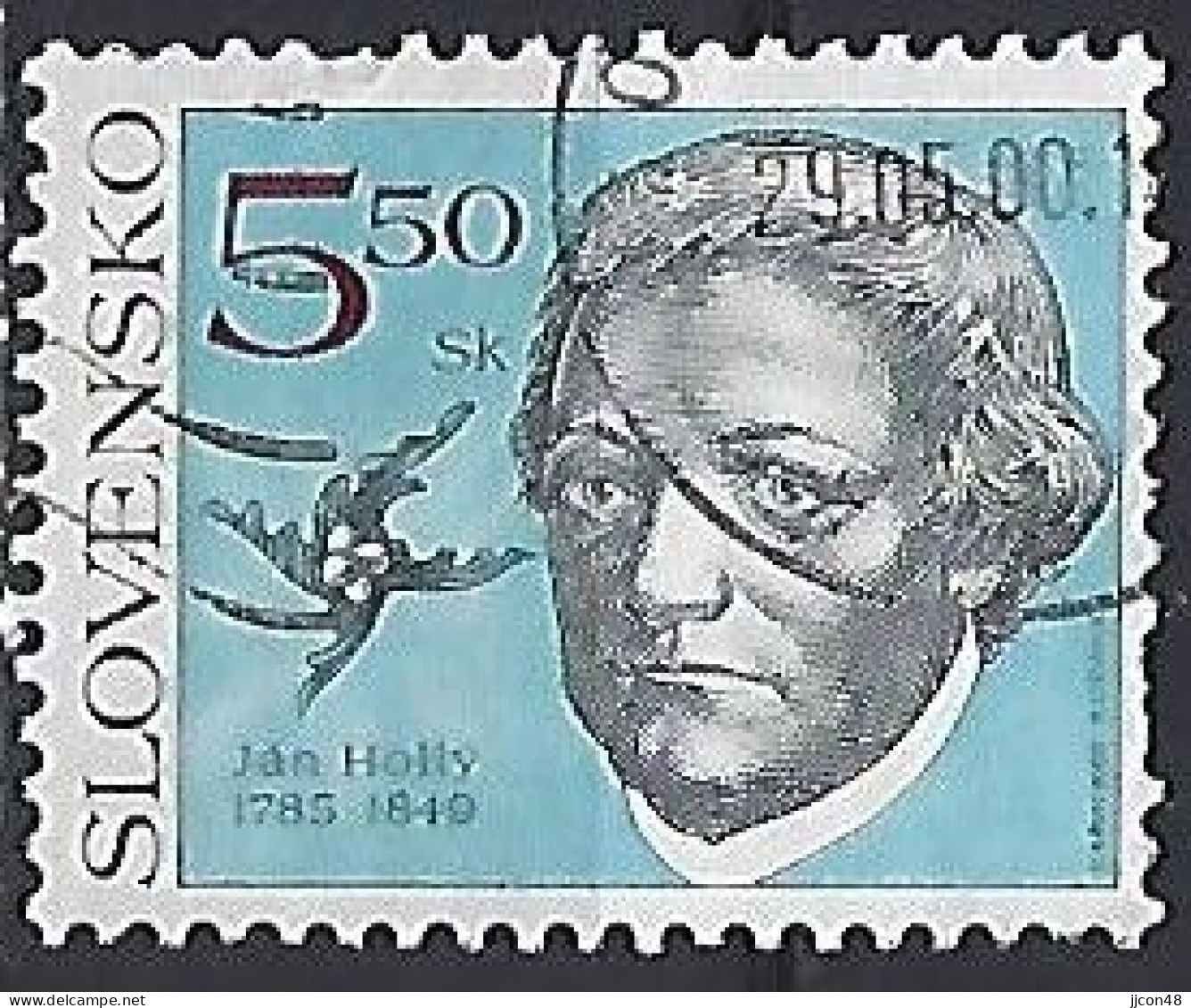 Slovakia 2000  Jan Holly (o) Mi.367 - Gebraucht